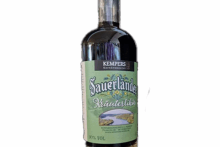 Flasche Sauerländer Kräuterlikör 0,7l