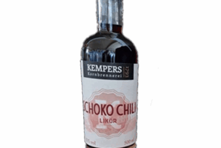 Flasche Schoko-Chili-Likör 0,5l