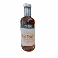 Flasche Karamelllikör 0,5l