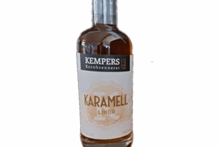 Flasche Karamelllikör 0,5l