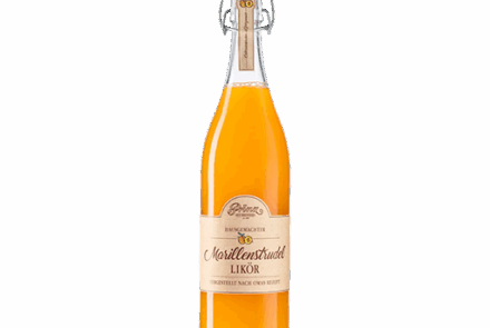 Flasche Marillenstrudel 0,5l