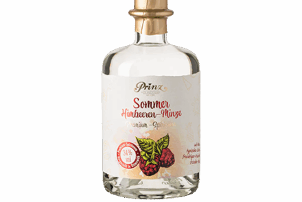 Flasche Sommer Himbeeren-Minze 0,5l
