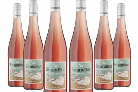 Karton Strandgut Weinschorle rosé 6x 0,75l