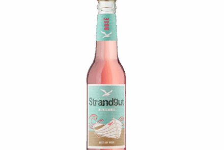 Flasche Strandgut Weinschorle rosé 0,275l