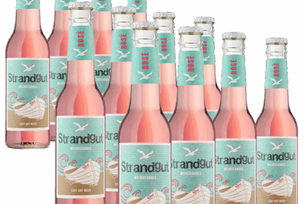 Karton Strandgut Weinschorle rosé 12x 0,275l
