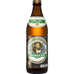 Flasche Augustiner Lagerbier Hell 0,5