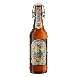 Flasche Büble Edelweißbier 0,5 BV