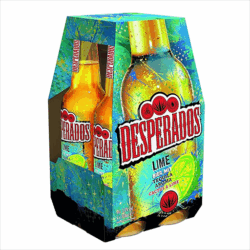 Fourpack Desperados Lime 0,33