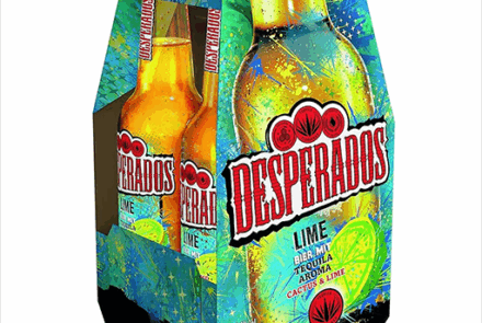 Fourpack Desperados Lime 0,33