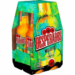 Fourpack Desperados Mojito 0,33