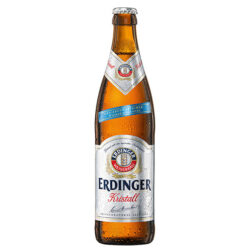 Flasche Erdinger Kristall 0,5
