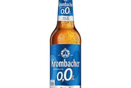Flasche Krombacher 0,0% Pils 0,33