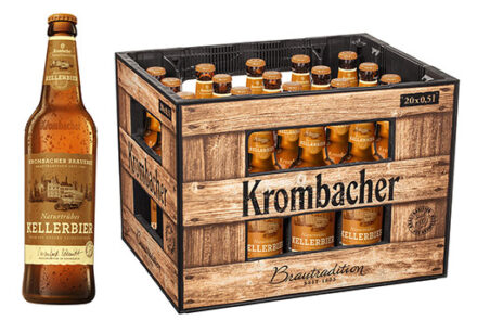 Kasten Krombacher Brautrad.Kellerbier 20/0,5