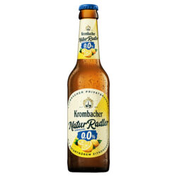 Flasche Krombacher NaturRadler 0,0% 0,33