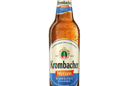 Flasche Krombacher Weizen Alkoholfrei 0,5