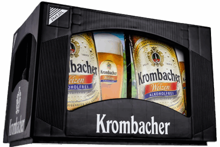 Kasten Krombacher Weizen Alkoholfrei 4/6/0,33