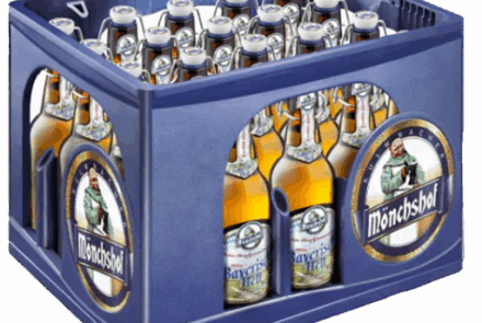 Kasten Mönchshof Bayerisch Hell 20/0,5 Bügel