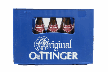 Kasten Oettinger Bier & Cola Mixed 20/0,5
