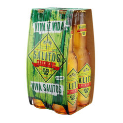Fourpack Salitos Original Agave flavour 0,33