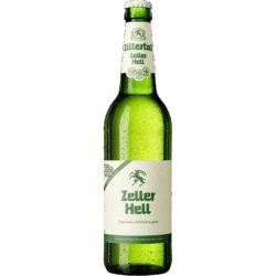 Flasche Zeller Hell 0,5