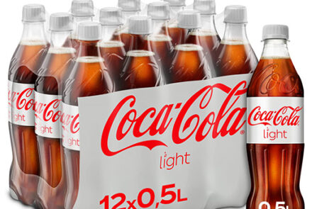 Tray Coca-Cola Light 12/0,5 DPG