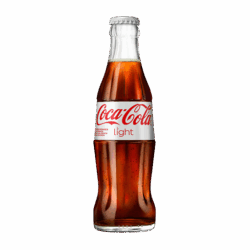 Flasche Coca-Cola Light 0,2