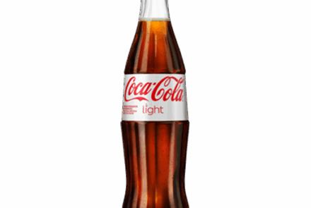 Flasche Coca-Cola Light 0,33