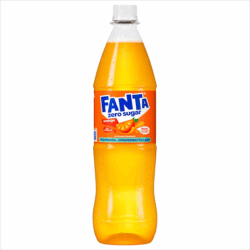 Flasche Fanta ohne Zucker Orange 1,0 PET