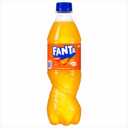 Flasche Fanta Orange 0,5 DPG