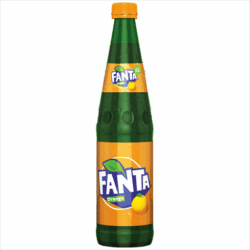 Flasche Fanta Orange 0,5