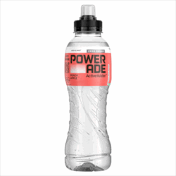 Flasche Powerade A. W. Peach & Apple 0,5 DPG