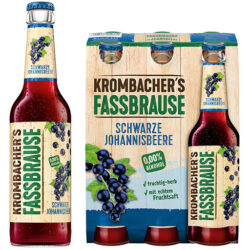 Sixpack Krombacher FB schw. Johannisb. 0,33