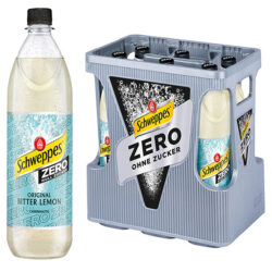 Kasten Schweppes Bitter Lemon Zero 6/1,0