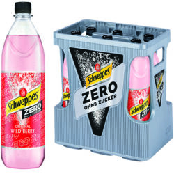 Kasten Schweppes Wild Berry Zero 6/1,0
