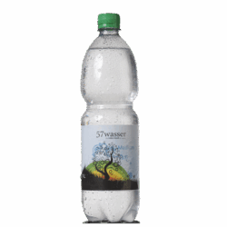 Flasche 57Wasser medium 1,0 PET