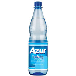 Flasche Azur Mineralwasser Spritzig 1,0 PET