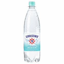 Flasche Gerolsteiner Medium 1,0 PET
