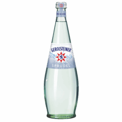 Flasche Gerolsteiner Sprudel Gourmet 0,75