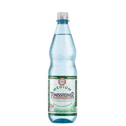 Flasche Tönissteiner Medium 1,0 PET