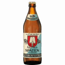 Flasche Spaten Oktoberfestbier 0,5