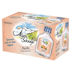 Karton Alpenschnaps Marielle 12x0,02l
