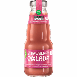 Flasche Cocktail Plant Strawberry Colada 0,2