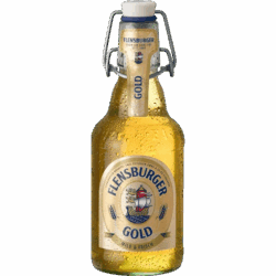 Flasche Flensburger Gold 0,33 Bügel