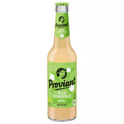 Flasche Proviant Apfelschorle trüb Bio 0,33