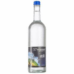 Flasche 57Wasser still 0,75