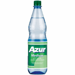 Flasche Azur Mineralwasser Medium 1,0 PET