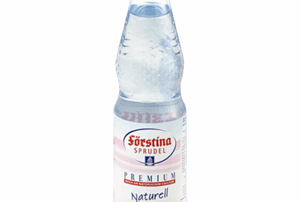 Flasche Förstina-Sprudel Premium naturell 0,5