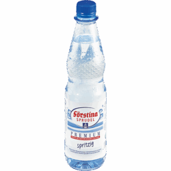 Flasche Förstina-Sprudel Premium spritzig 0,5
