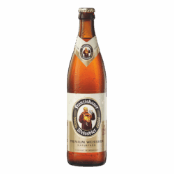 Flasche Franziskaner Weißbier Naturtrüb 0,5