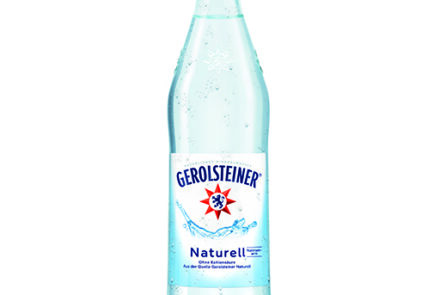 Flasche Gerolsteiner Naturell Individual 0,75